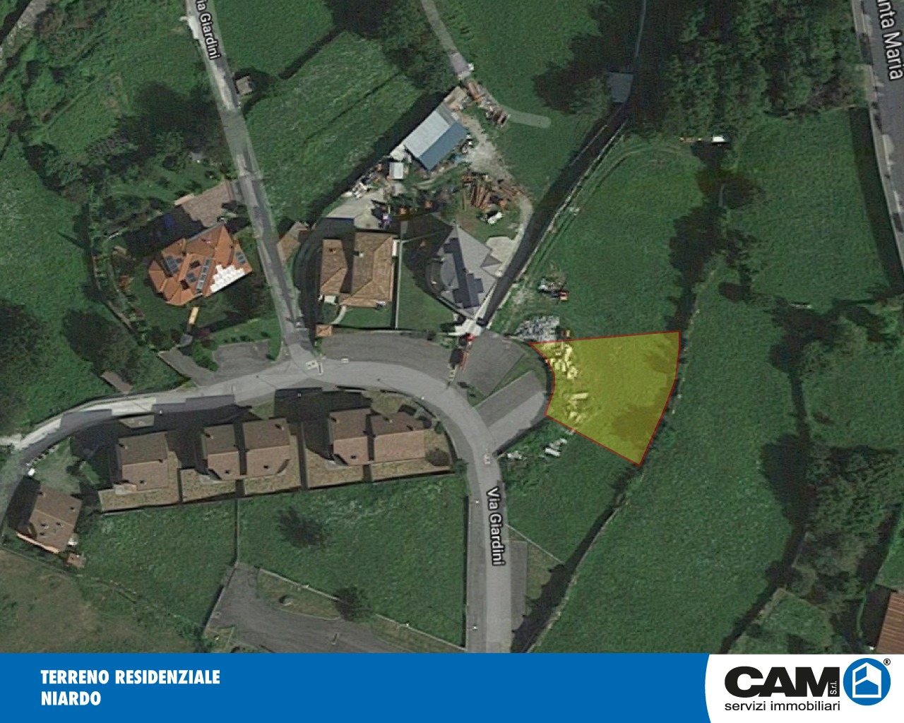 T. Residenziale Vendita TERRENO RESIDENZIALE IN VENDITA A NIARDO -BRE018/T0293