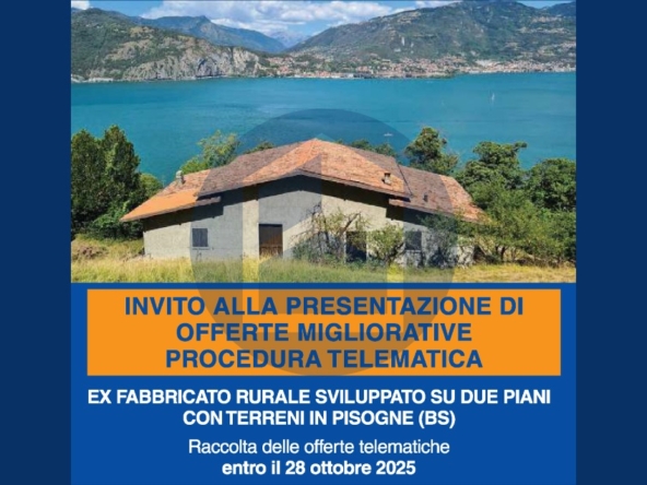 Cascina Vendita CASCINA IN VENDITA A PISOGNE- ISE500/T259